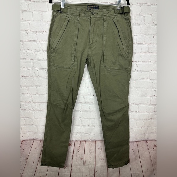 Vintage Abercrombie & Fitch Pants Men 30x32 Military Utility Slim Straight‎ GUC - Picture 1 of 5